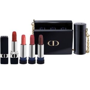 DIOR MINAUDIERE LIMITED 2022 Holiday Case & Lipstick Set - SOLD